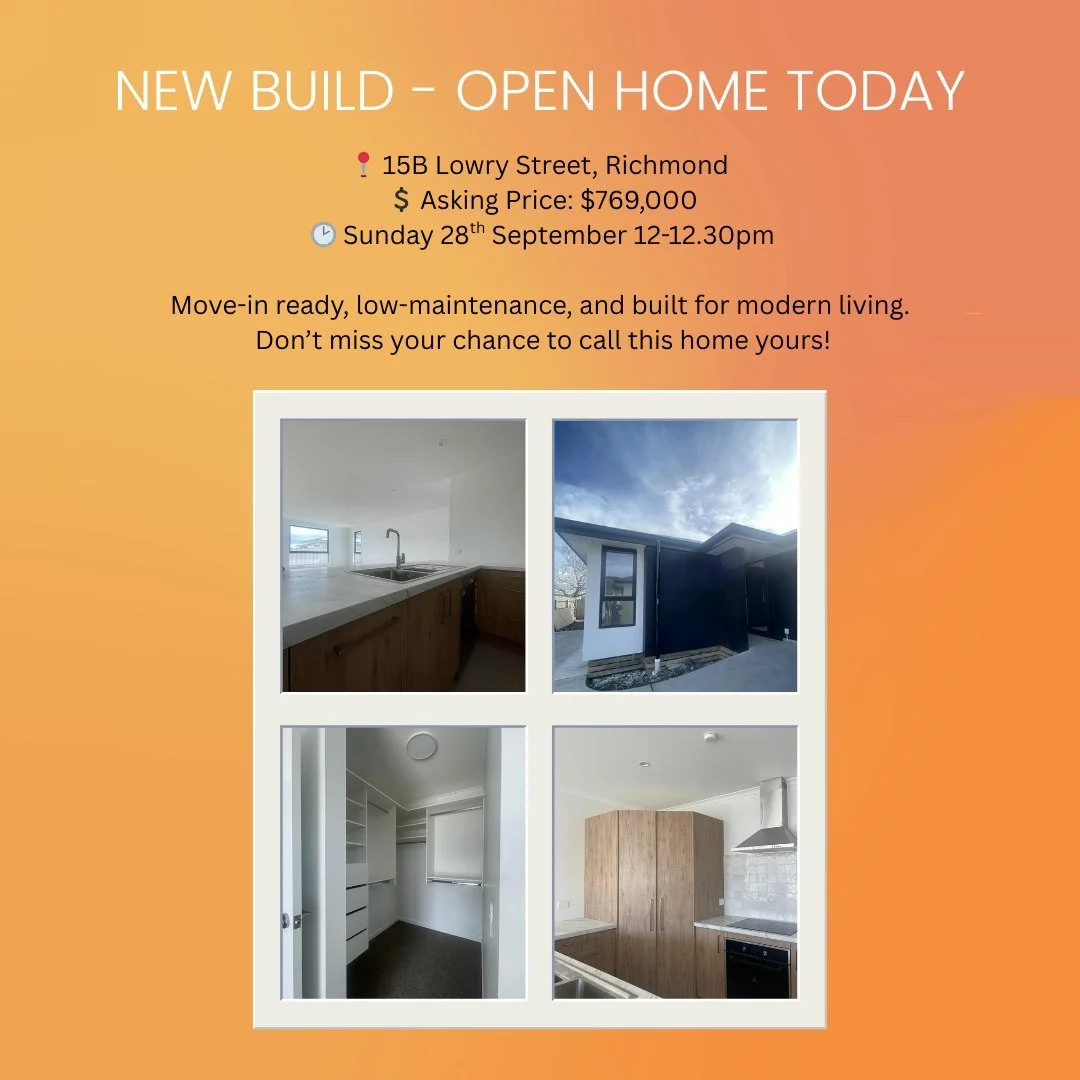 ✨ Today&rsquo;s the day! ✨

Step inside this brand-new home at our open home today. 

Be quick &mdash; opportunities like this don&rsquo;t last long!