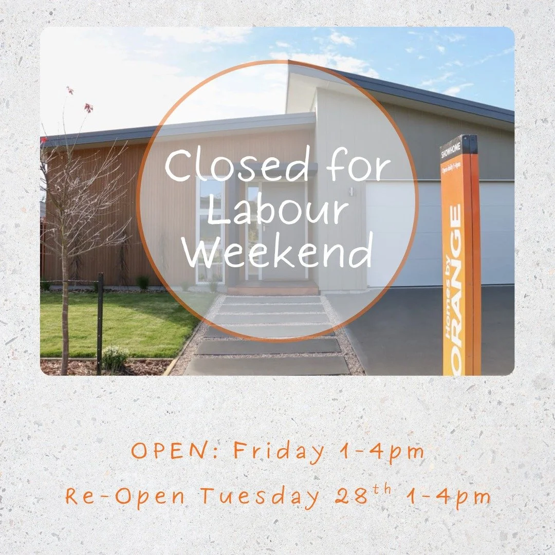We&rsquo;re taking a short break this Labour Weekend! ☀️
Our office and show home will be closed from Saturday 25th, reopening Tuesday 28th October.

📅 Still want to visit our show home? Contact us to book an appointment &mdash; we&rsquo;re happy to