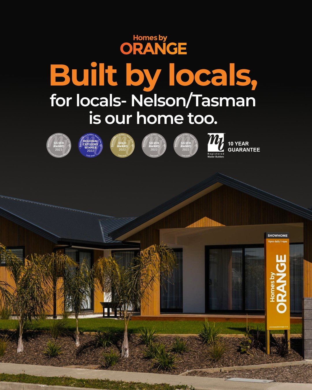 🏠 Where dreams meet local craftsmanship. Built for living, made for memories.
📞 03 543 9002
📧 hello@homesbyorange.co.nz
📍 Visit our show home - 11 Poukirikiri Place, Richmond (Open daily 1-4pm)