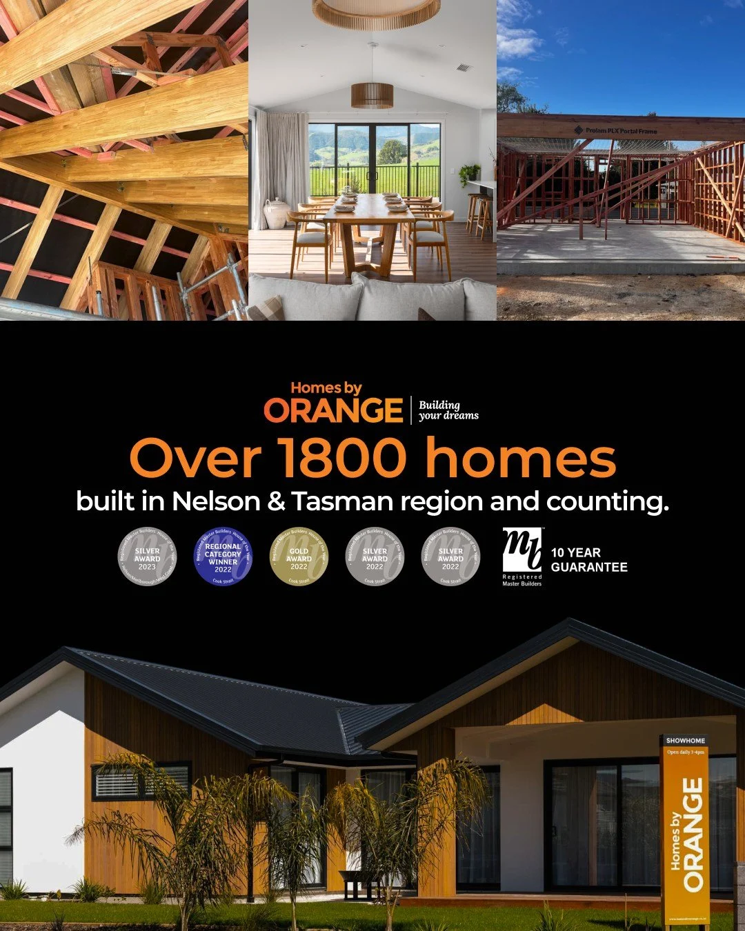 1,800+ homes built. Countless memories made.
Proudly shaping Nelson &amp; Tasman communities, one home at a time 🏠👨&zwj;👩&zwj;👧&zwj;👦