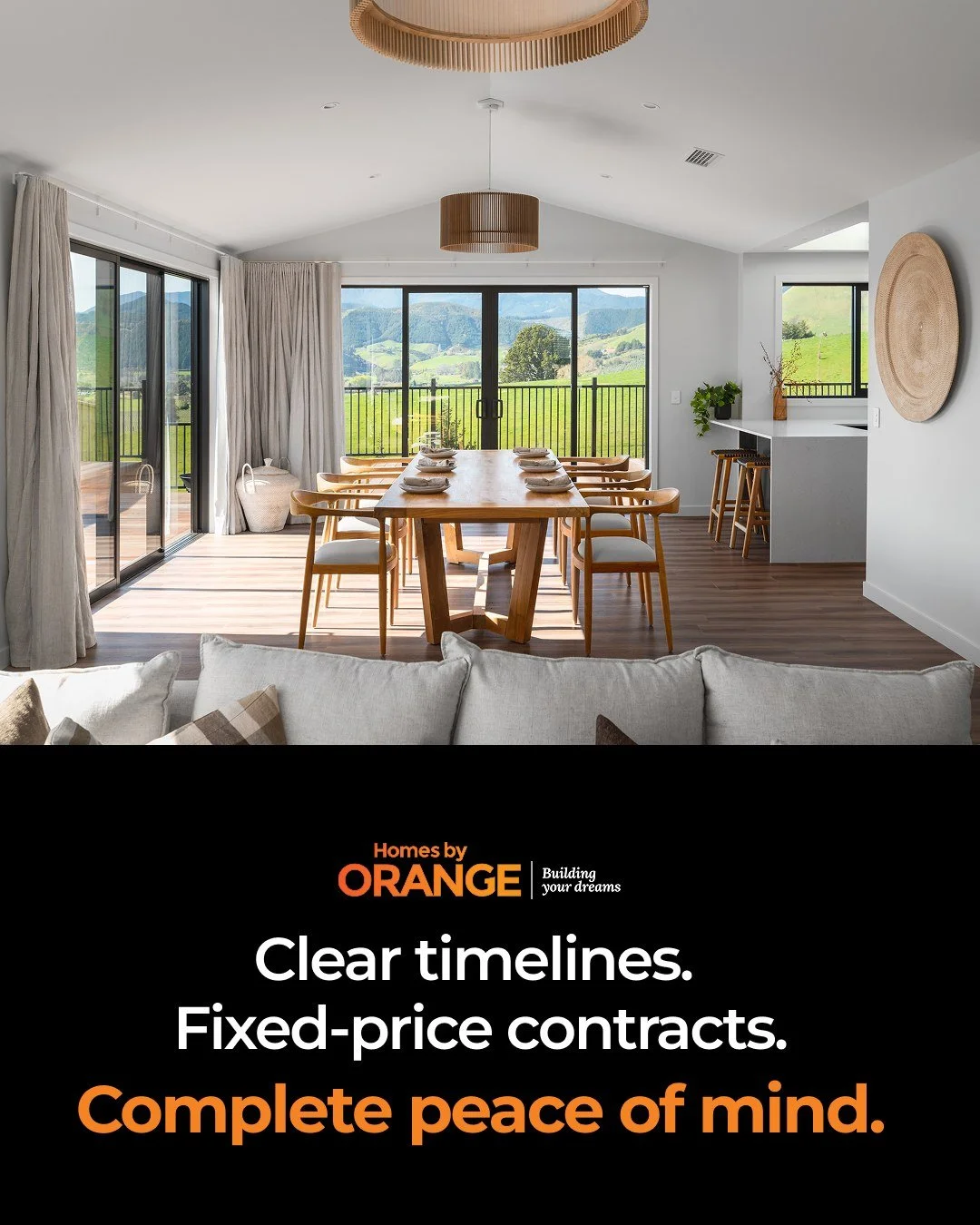 Building made simple.

With total transparency, fixed contract prices, and clear timelines, we give you complete peace of mind from day one.

Ready to build with confidence? See us today! 🧡🏡