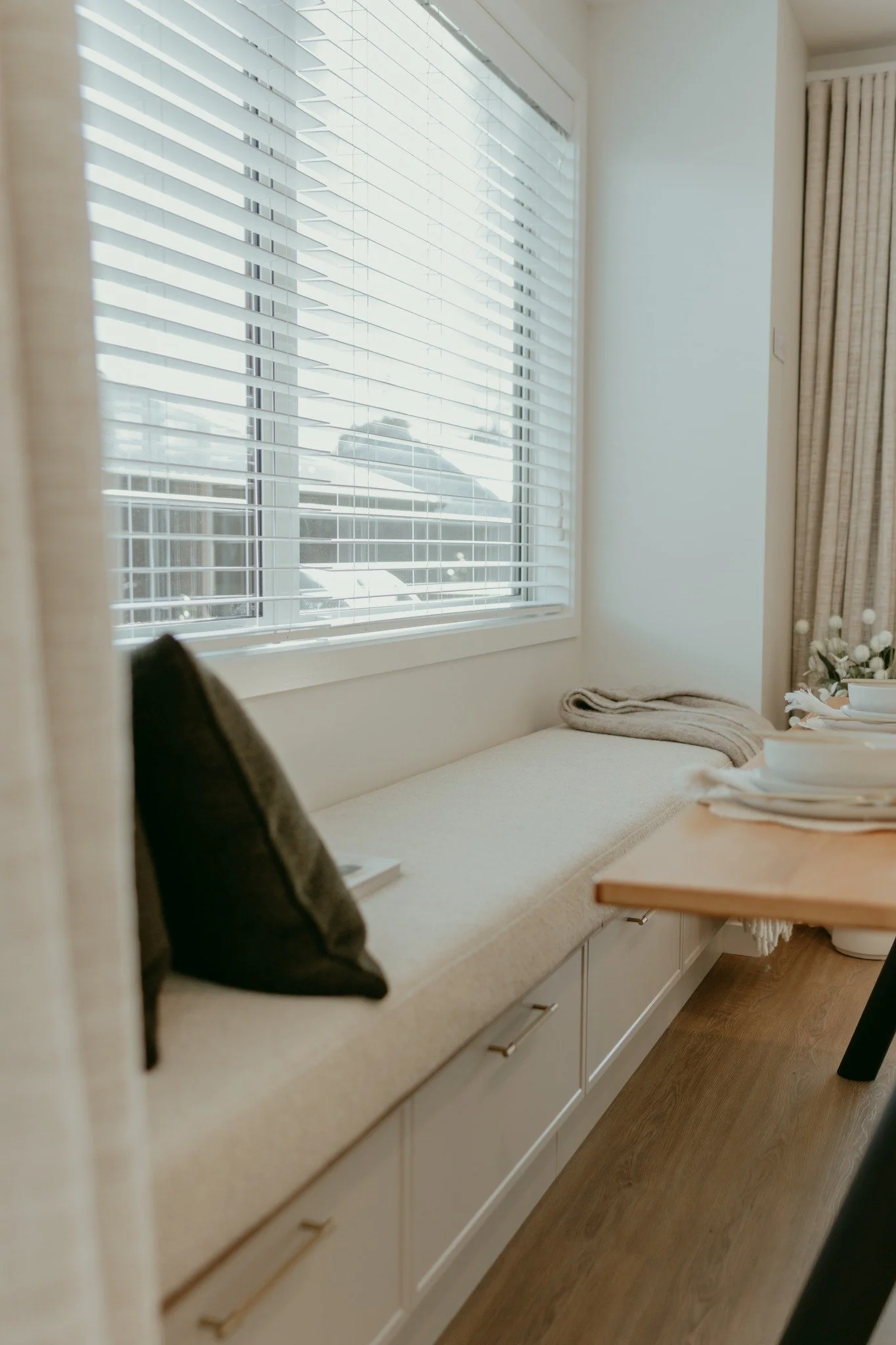 There&rsquo;s something special about a window seat. ✨

A cosy spot to enjoy your morning coffee, watch the world go by, curl up with a good book, or simply spend time with family. It's one of those features that adds both comfort and character to a 