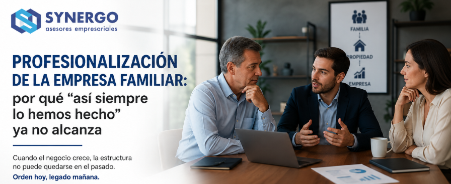 Profesionalización de la empresa familiar: por qué "así siempre lo hemos hecho" ya no alcanza.