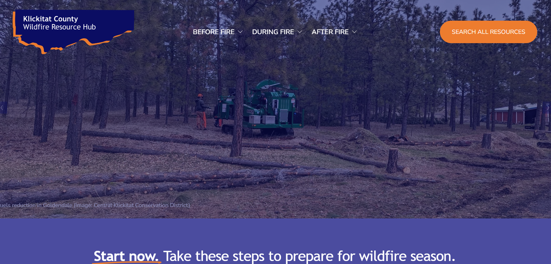 MARS helps build Klickitat Wildfire Resource Hub