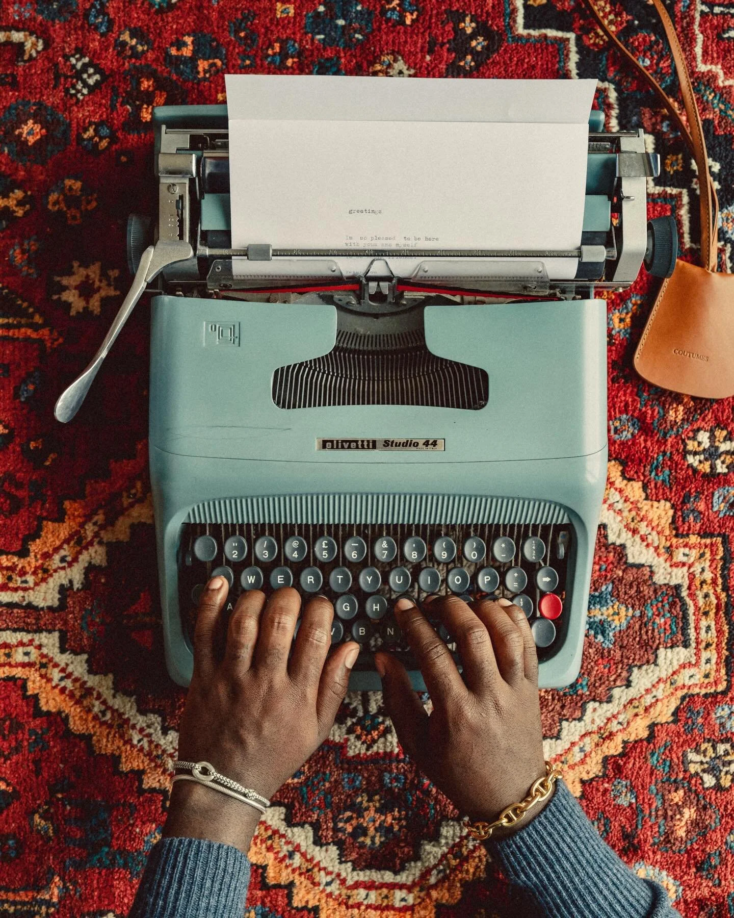 I like what @coutumes is doing. 

They sent me these bracelets with no expectation but so often men ask me about where to find jewelry.

So here you go.