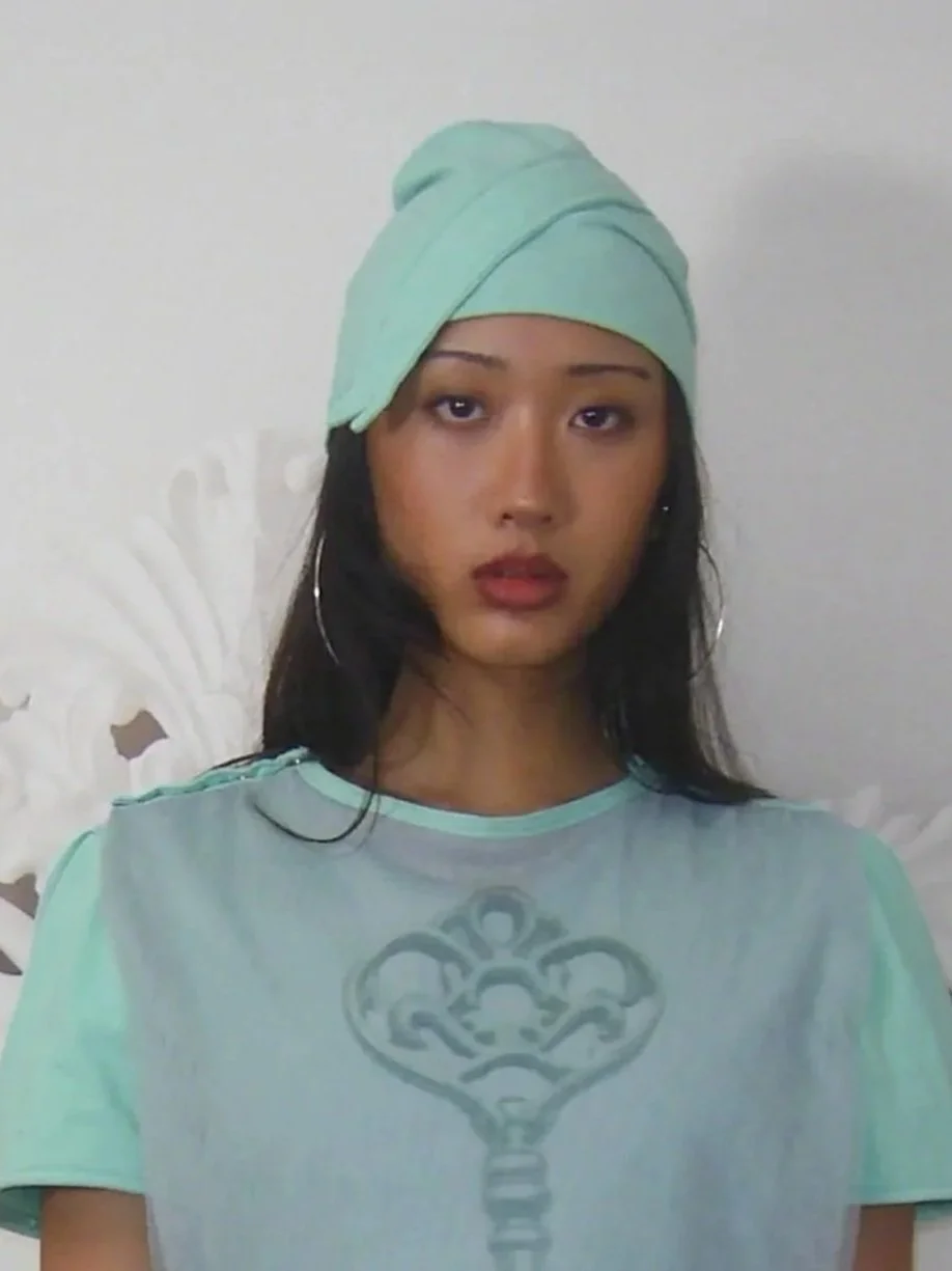 Teal Bookmark Beanie