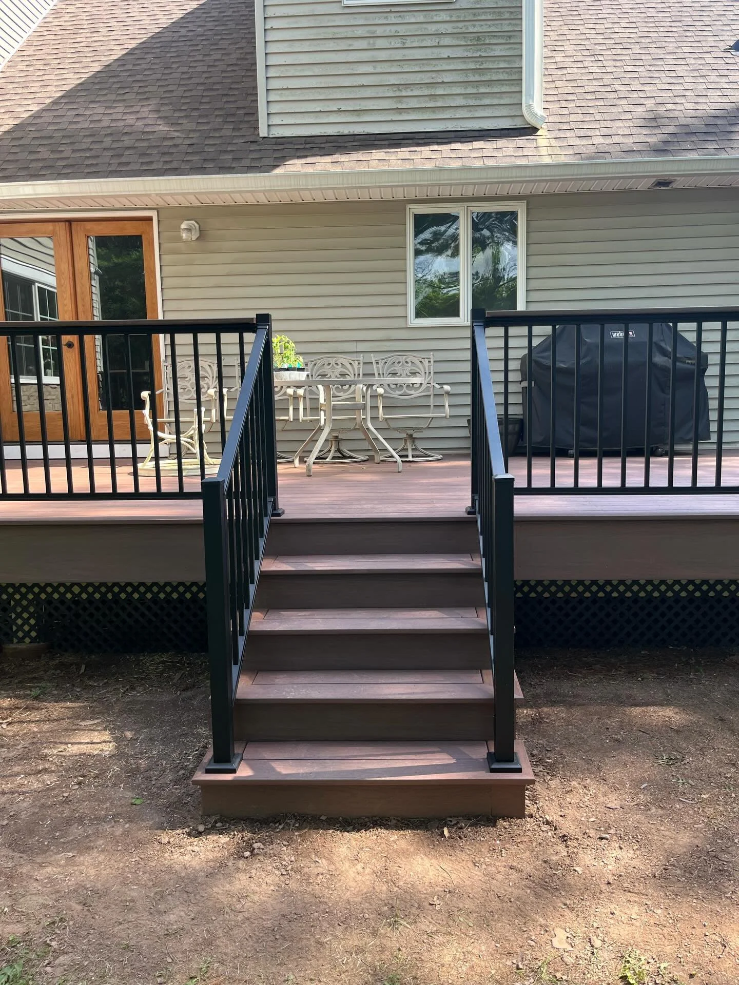 As the weather warms up, consider revamping your outdoor space! We've constructed decks in various styles and materials &ndash; take a look and let your imagination run wild. Your perfect outdoor space awaits!