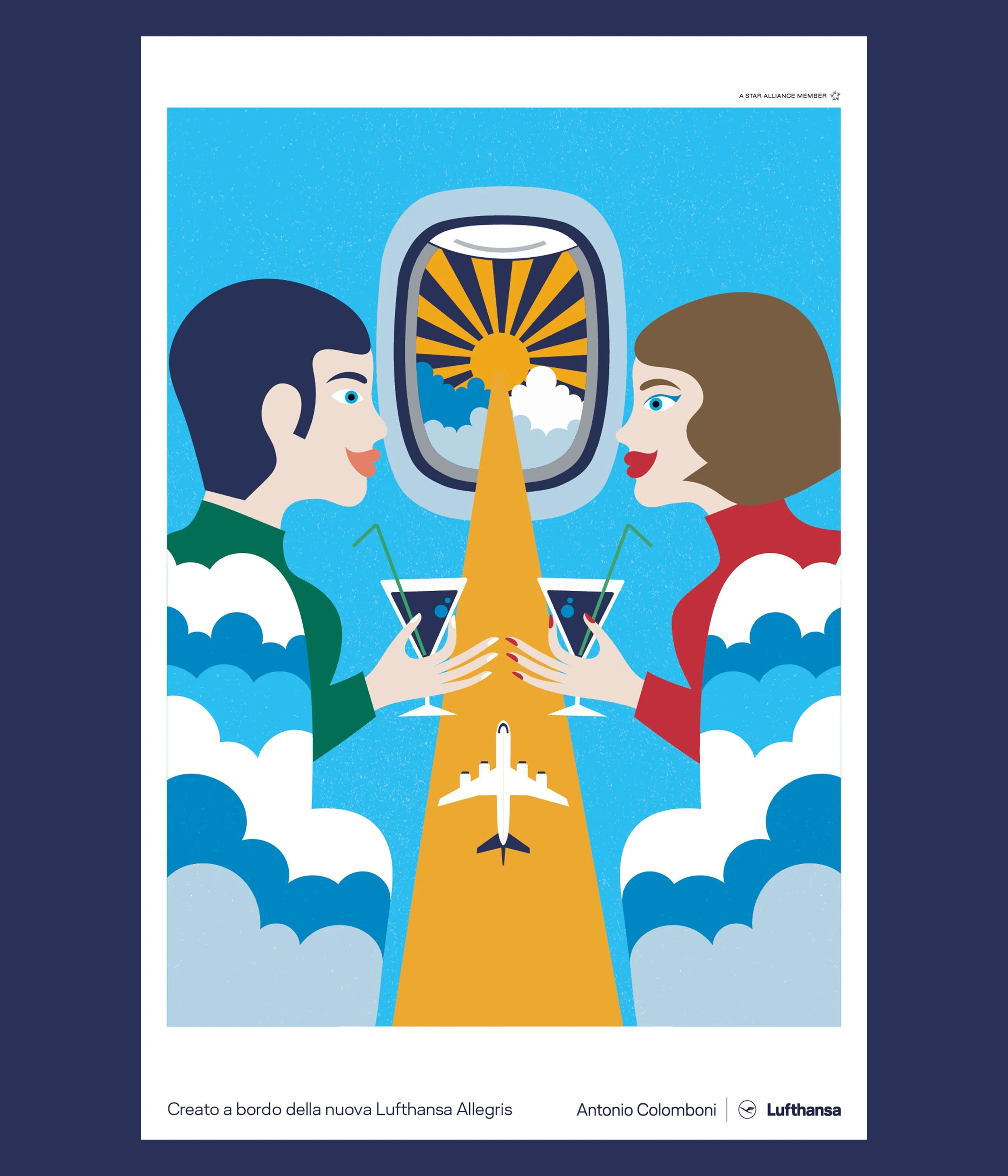 Lufthansa Poster