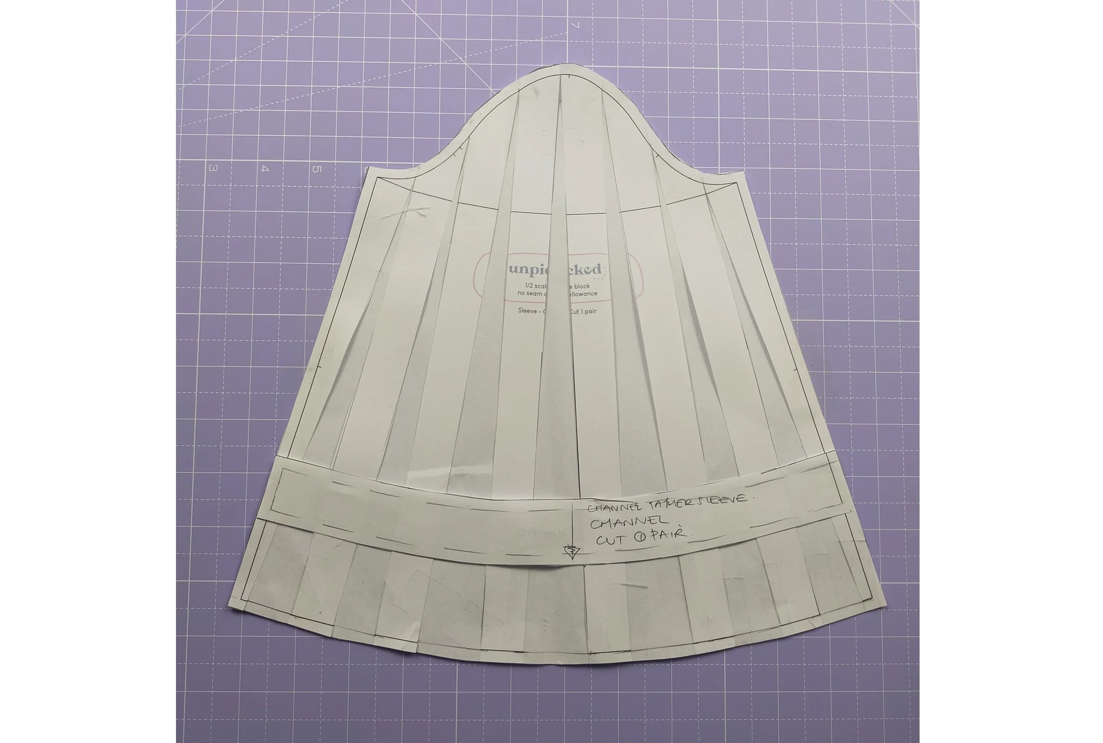 Channel Pattern Designer How to create a channel — Unpicked Studio - Online Pattern Making Courses