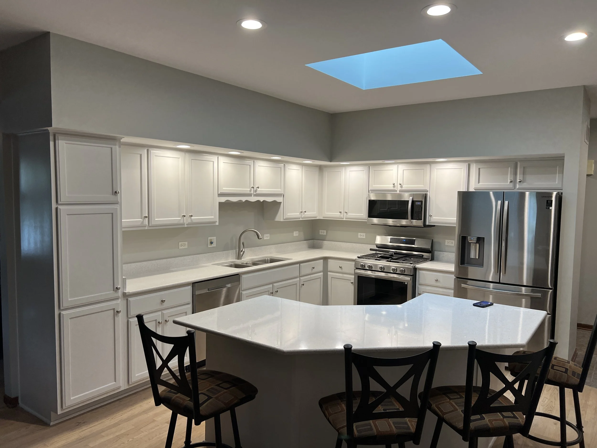 Kitchen Cabinet Refinish