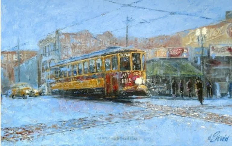 Blue Morning
48" x 30" acrylic on canvas
- SOLD -