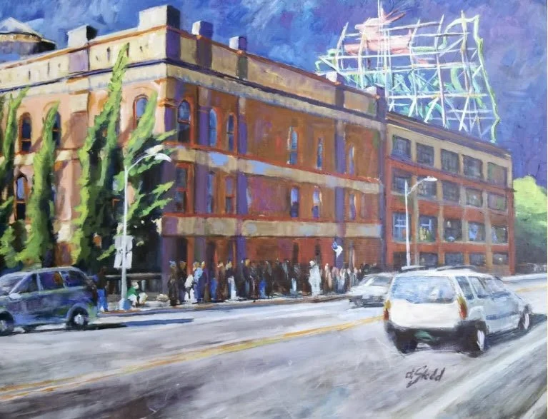 Spring Storm
32" x 26" acrylic on panel, framed
$350