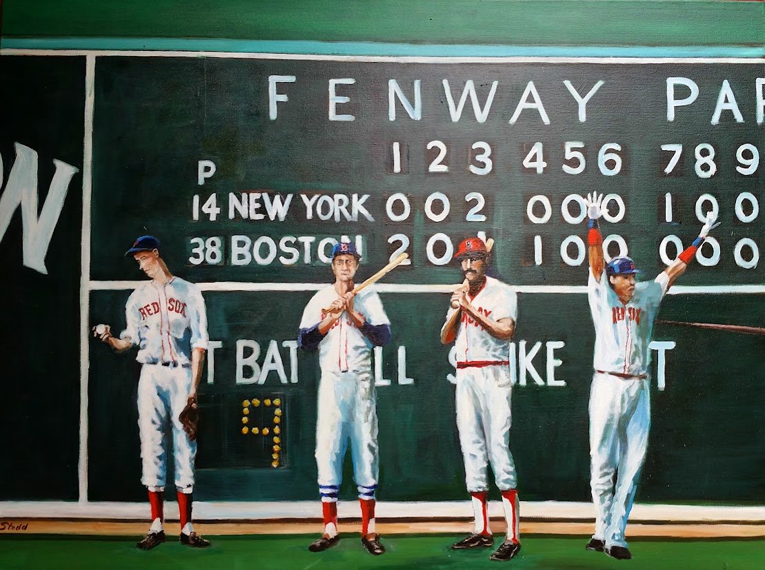 Left Field
42.5" x 32.2" acrylic on canvas, framed
$500