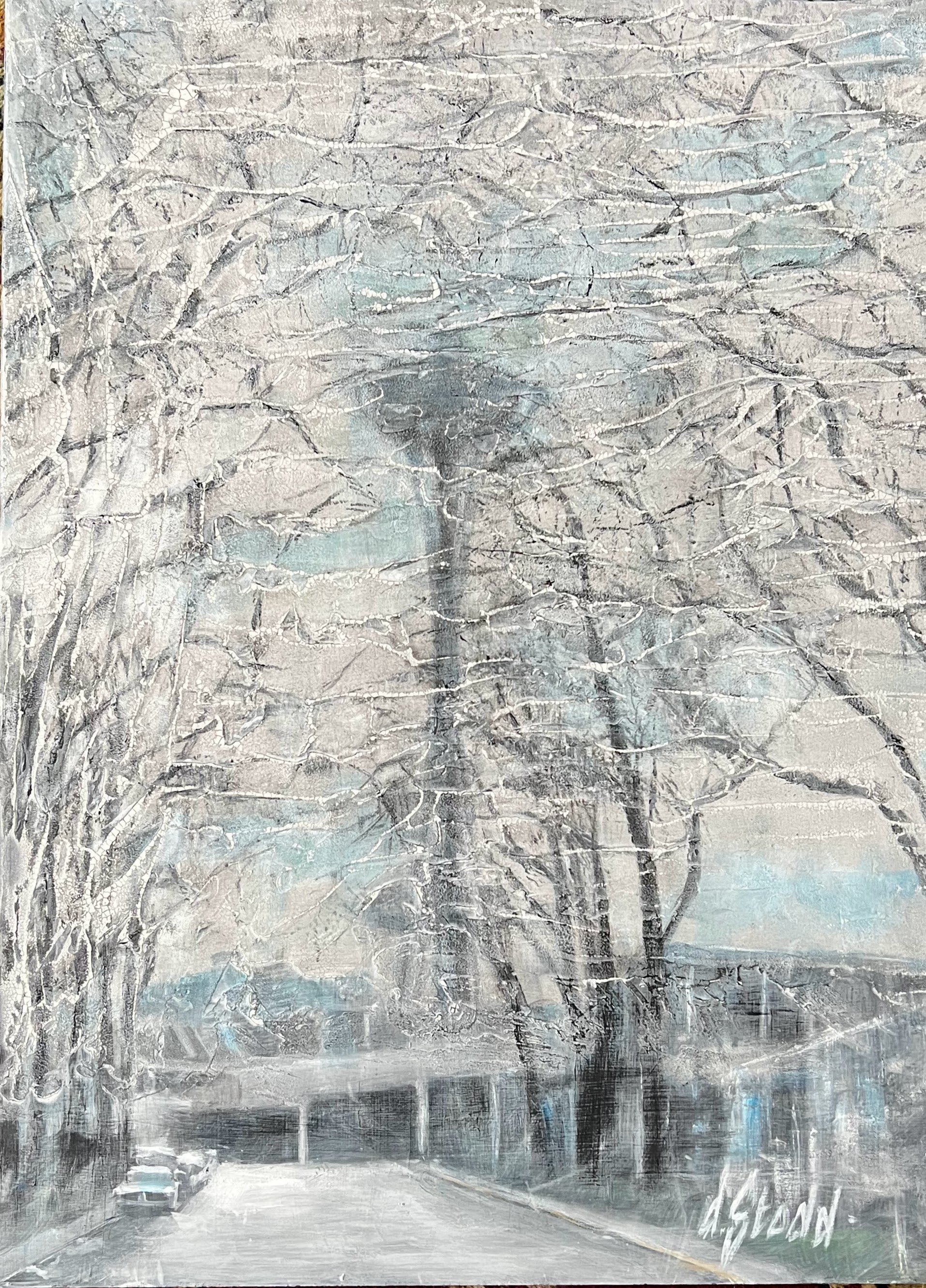 Winter's Needle
18" x 24" acrylic on board
$175