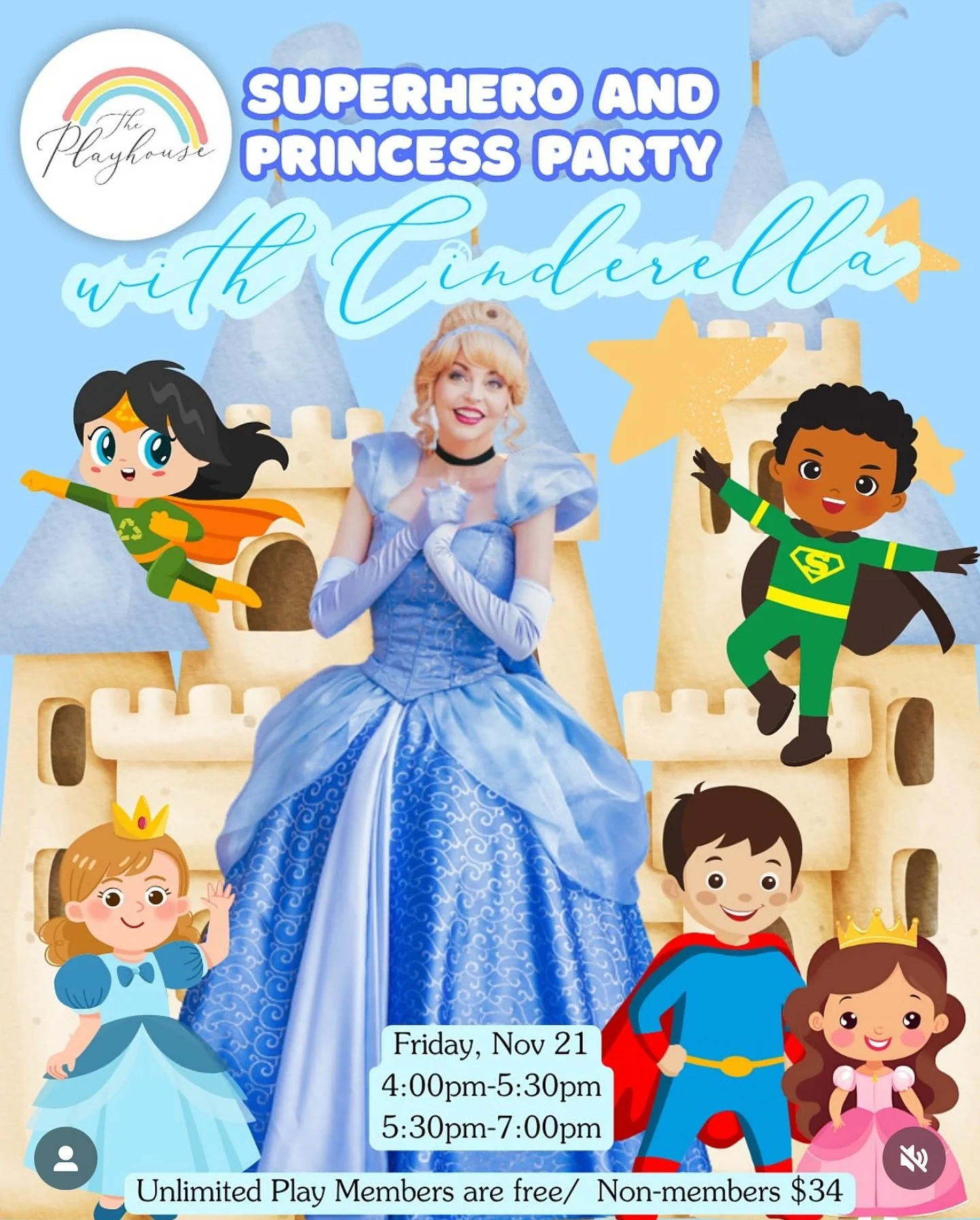 Upcoming event @theplayhouse_brentwood on November 21st! Make your reservation today! 👑🐭

#betterinbrentwood #brentwoodca #eastbaymoms #bayareakids #bayareamoms #cinderella