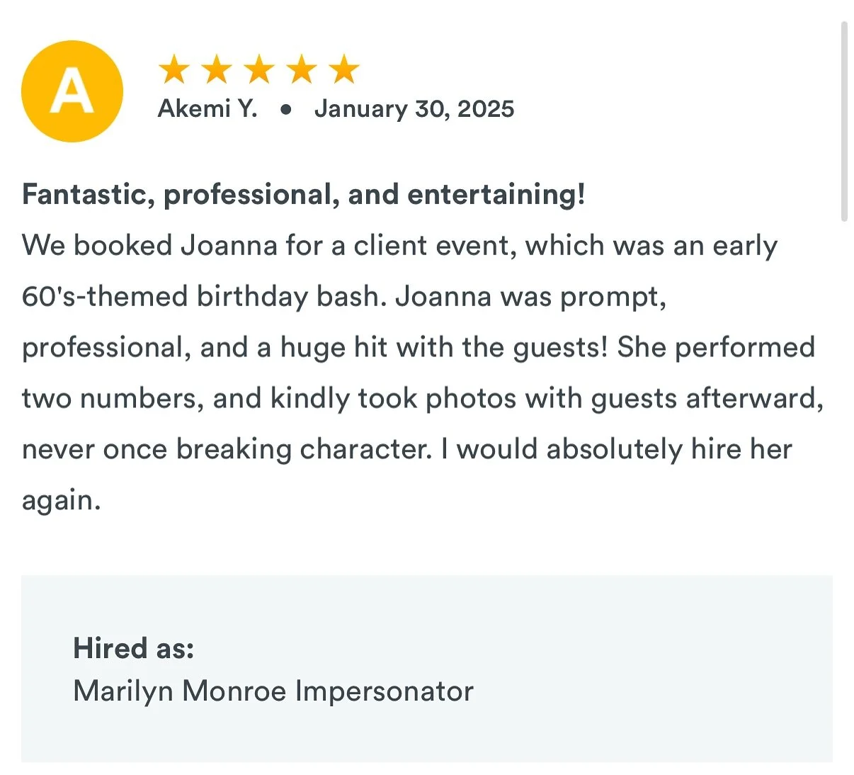 New review! ⭐️⭐️⭐️⭐️⭐️💖