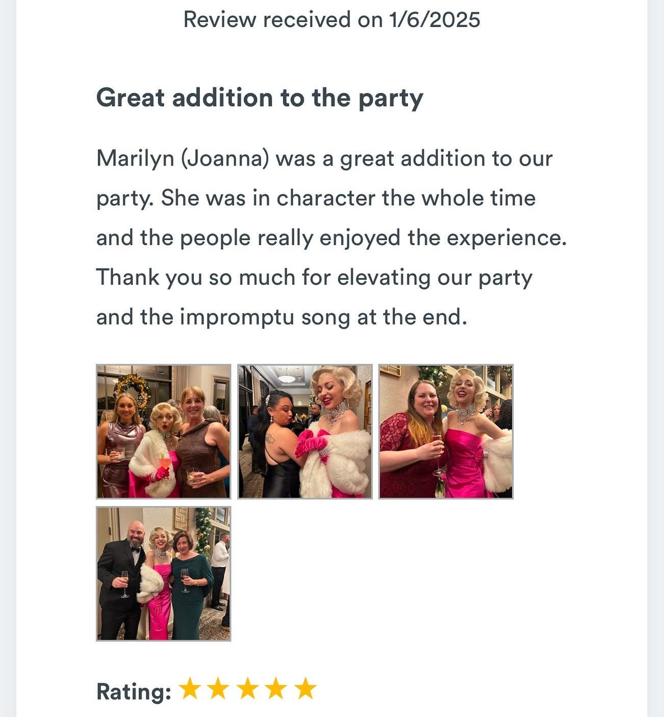 ⭐️⭐️⭐️⭐️⭐️