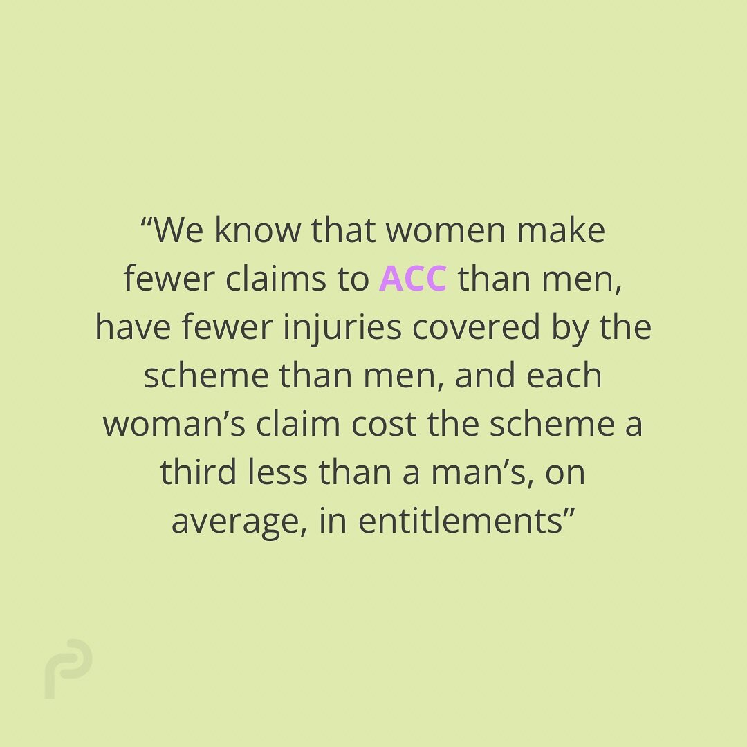 A quote from a government study last year into the inequities of ACC. Our view has always been, if you can, insure privately and don&rsquo;t rely on the system. We are lucky to have it in NZ but it comes with many restrictions private insurance doesn