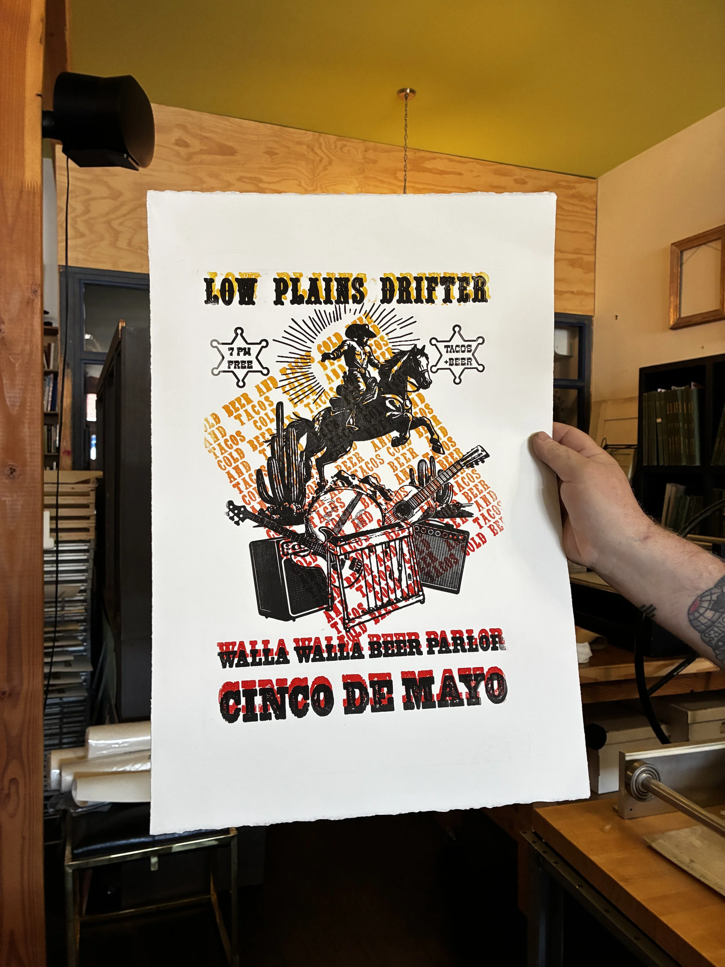 THE LOW PLAINS DRIFTERS FIRST GIG