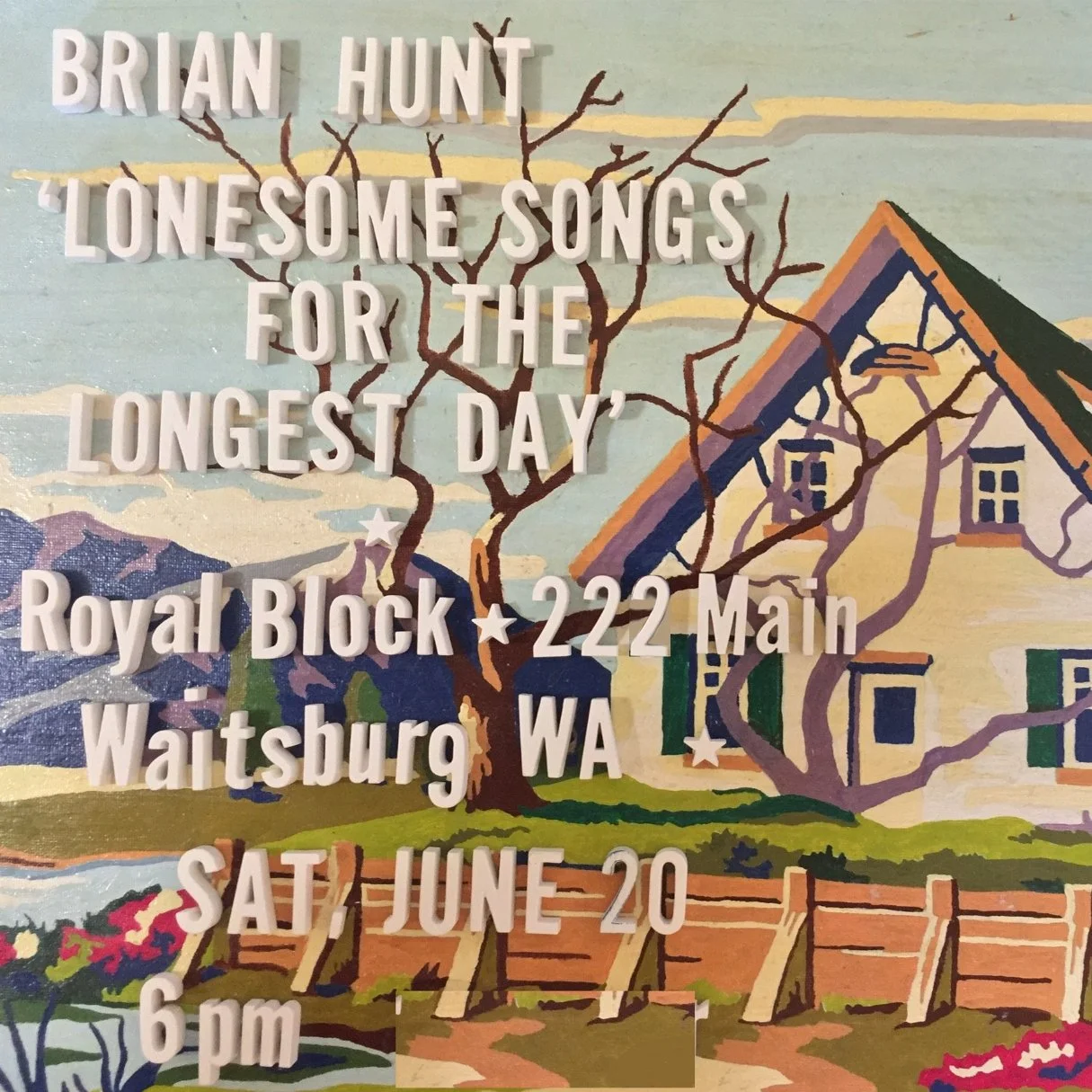 BRIAN HUNT: LONESOME SONGS FOR THE LONGEST DAY