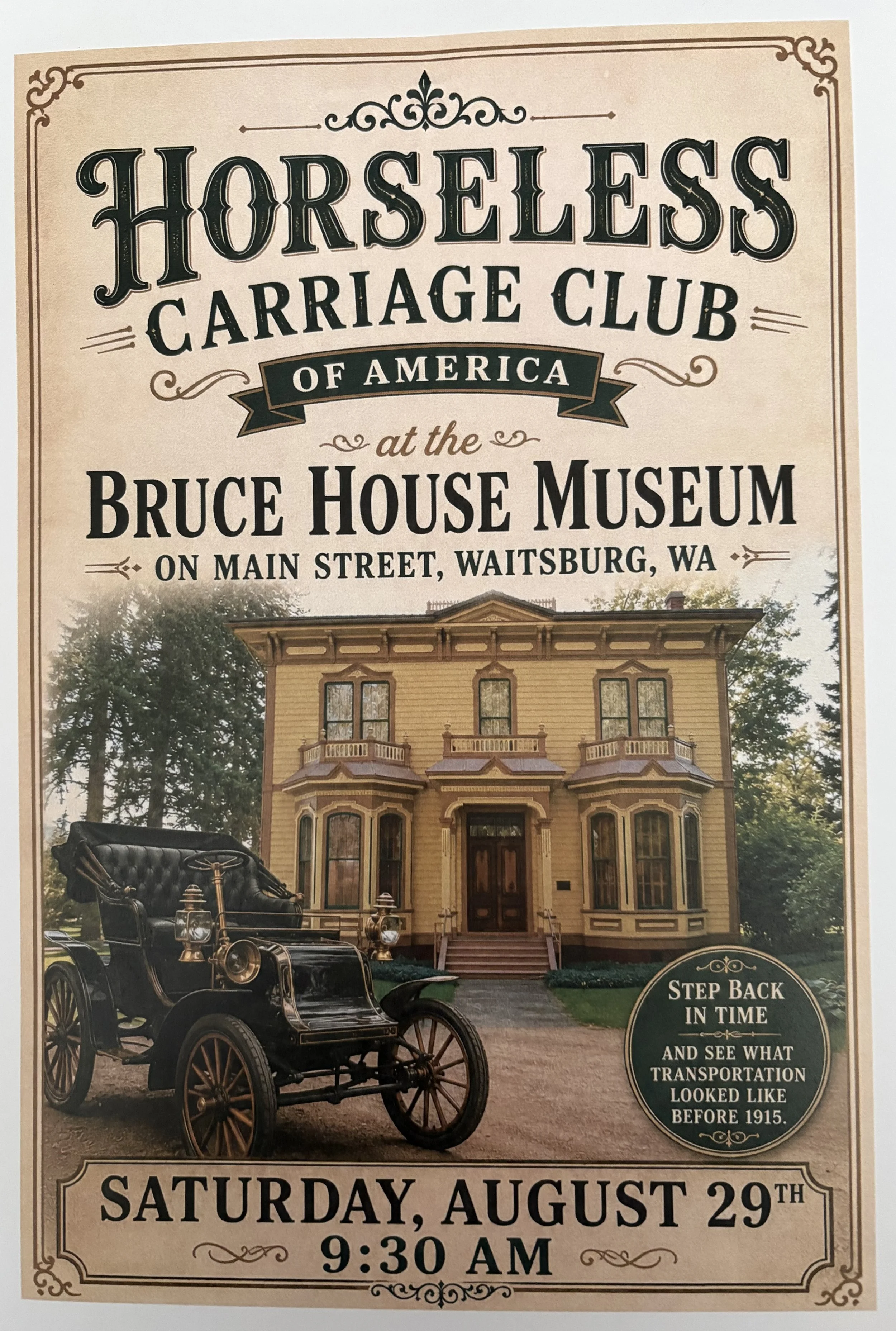 HORSELESS CARRIAGE CLUB