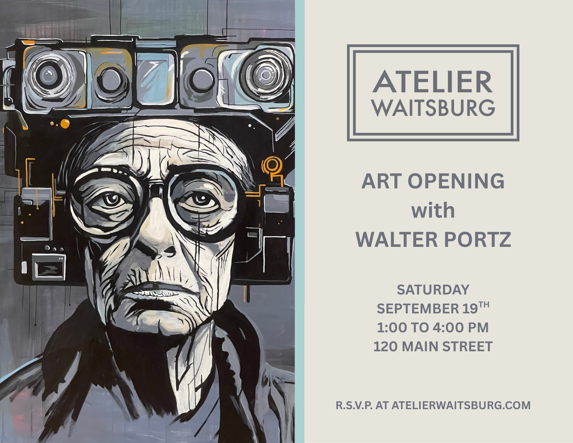 ARTIST RECEPTION: WALTER PORTZ