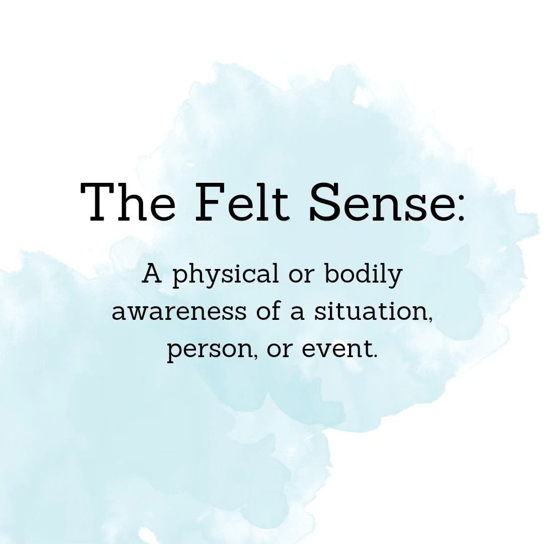 By focusing on our physical sensations we can bring ourselves to the present. This can ground and calm our nervous systems. We can learn to be with our sensations and not be overwhelmed by them. 

This is very helpful in recovery from trauma, eating 