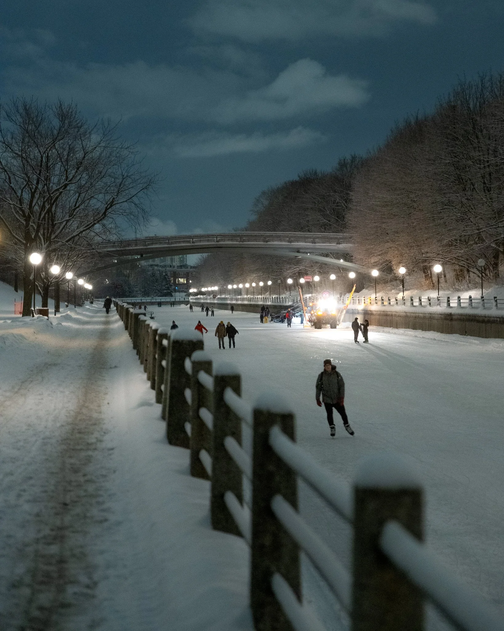 Corktown Footbridge Skaters/Plow
