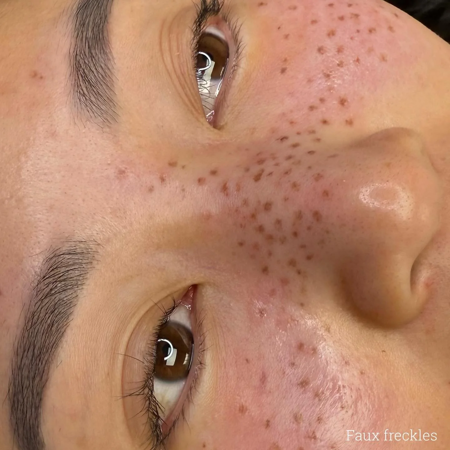 Gorgeous freckles from today 🤎

my client originally had a few freckles done when she lived in California. She wanted a more full freckle look so she came today and we did just that. 

We even discussed layering more in the future! Can&rsquo;t wait 