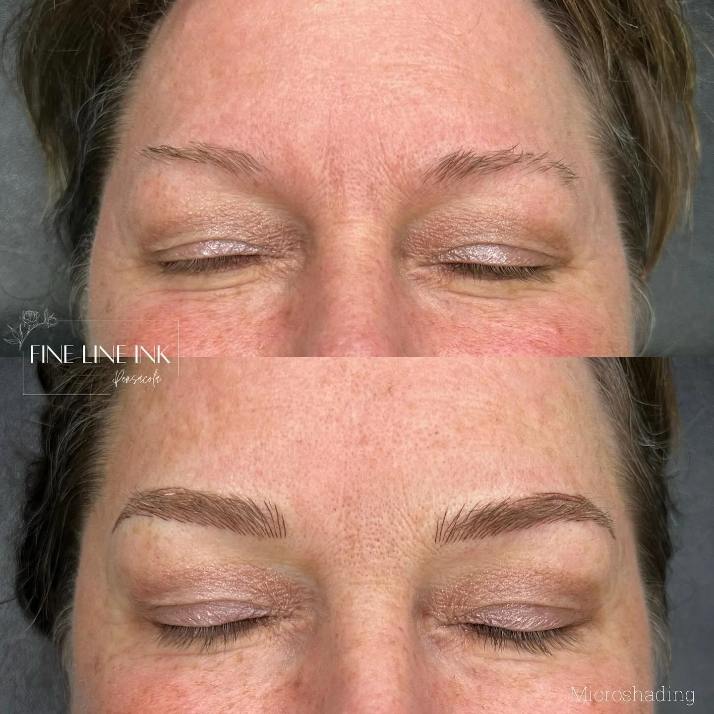 Instant face lift ✨

Brows truly can make all the difference 😍

#pensacolabrows#permanentmakeup#browpmu#microblading#microshading