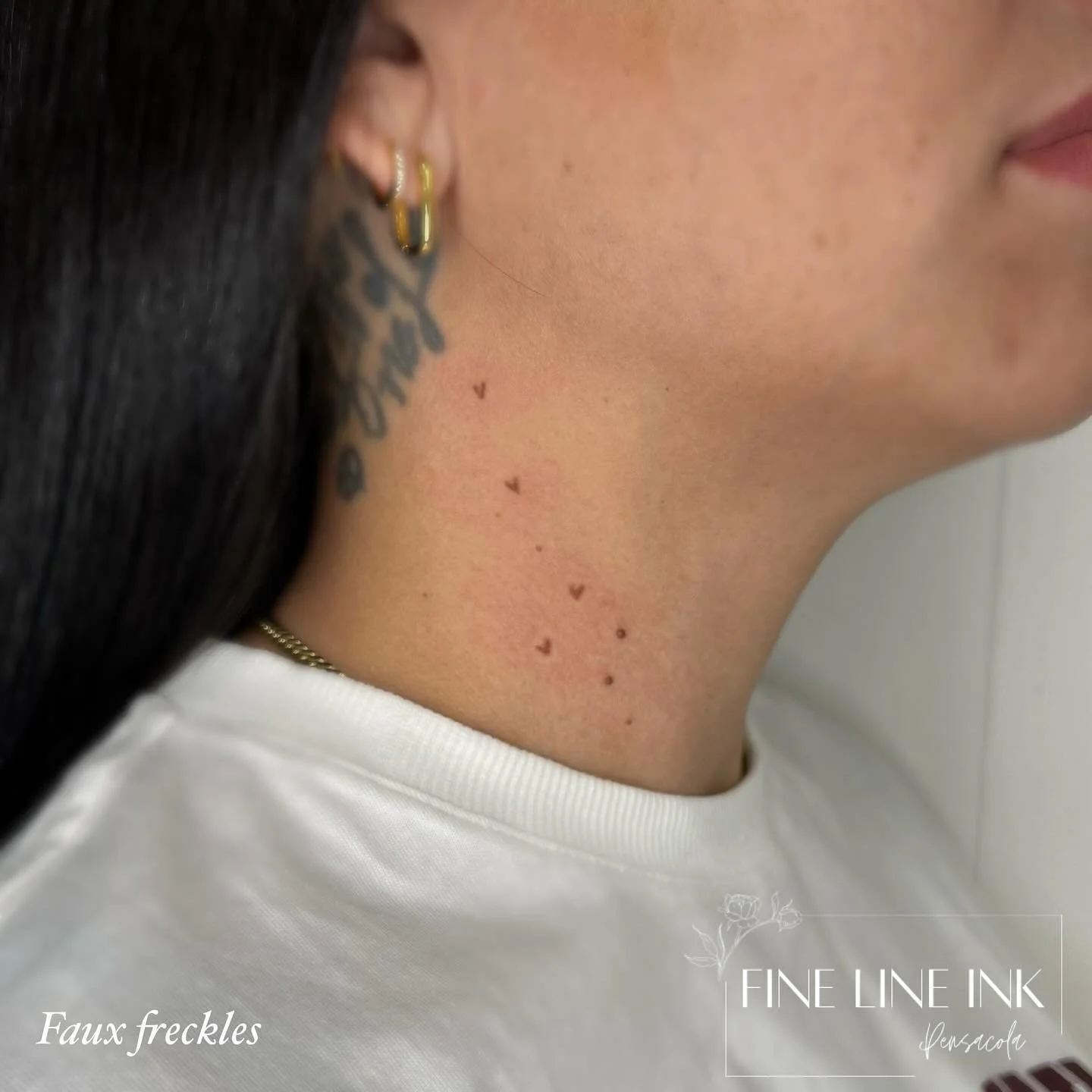 Heart freckles 😍

#fauxfreckles#freckletattoo#freckletattoopensacola