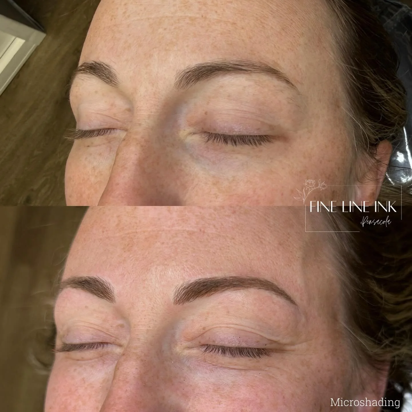 Soft, natural, and effortlessly defined ✨

These microshaded brows were designed to enhance her features while keeping everything looking light and airy.

Perfect for anyone wanting a fuller look without the harshness of heavy makeup 🤍

#Microshadin