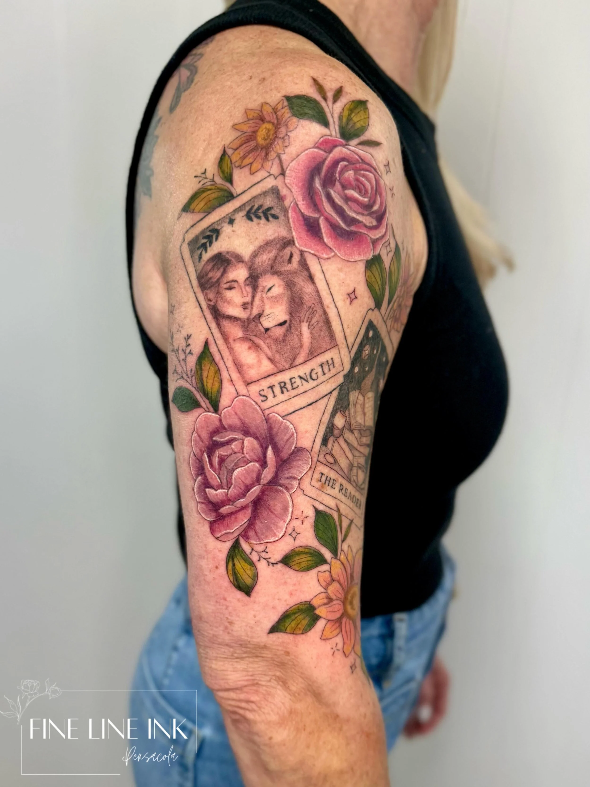 Finished this project and I&rsquo;m so happy with how it turned out 😍

2 total sessions 1st approx 3 hours and 2nd just shy of 4. 

She&rsquo;s a true baddie. About to be 60 and is truly GOALS. 

So thankful for the trust with this!! 🥰

#finelineta