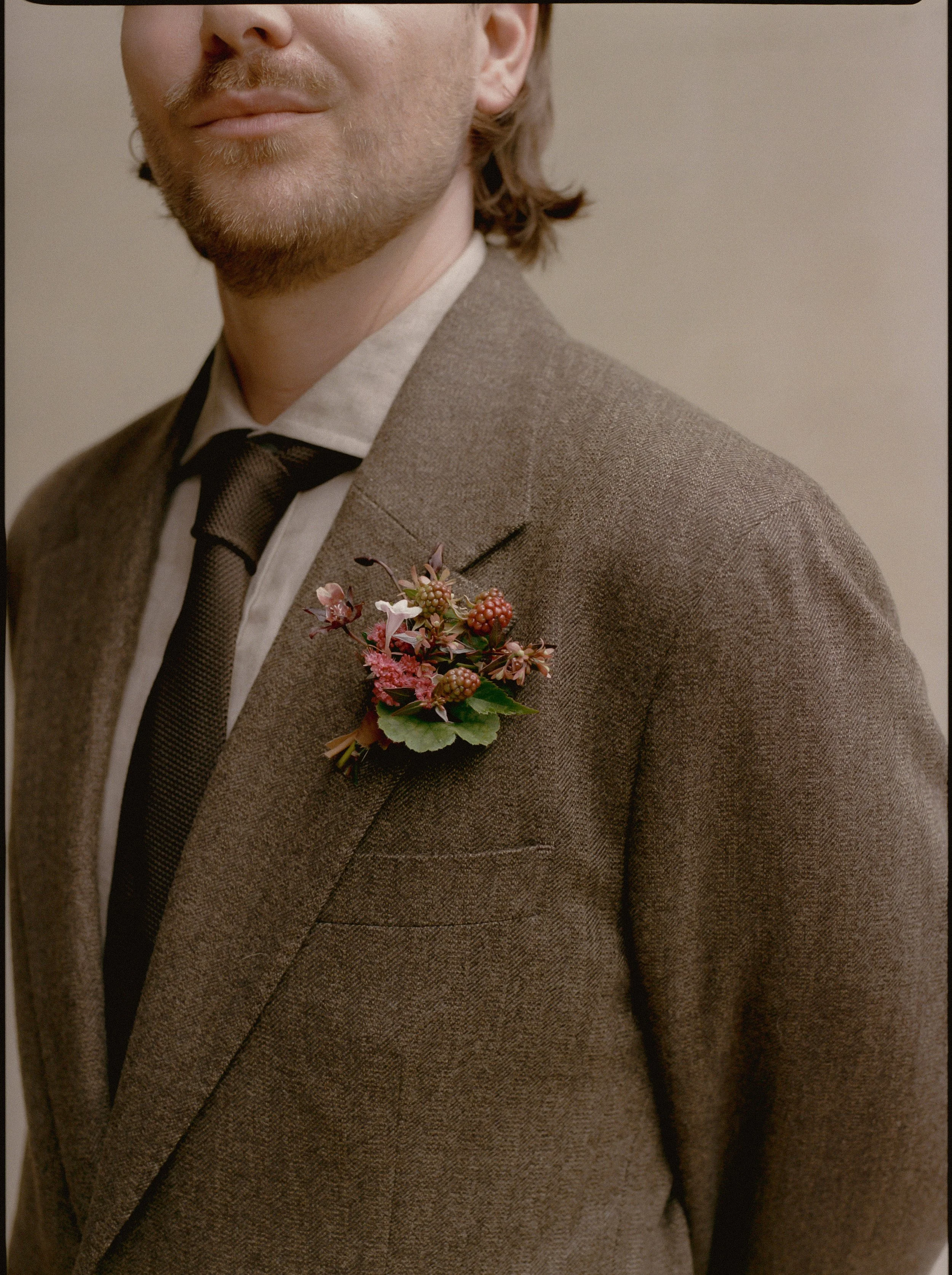 An elopement at Marin County Civic Center in Northern California. Film wedding photography by California Wedding Photographer, Eunice Beck.