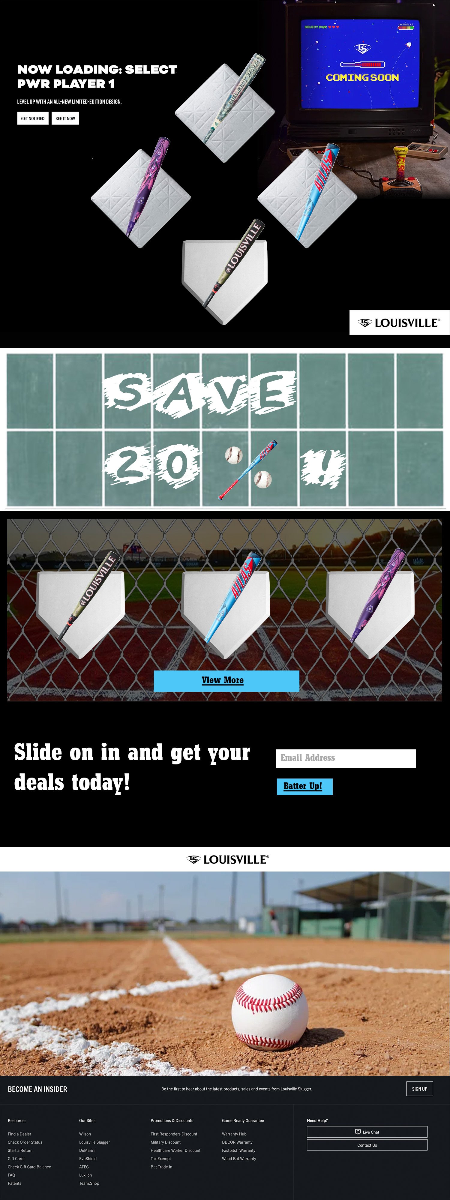 Louisville Slugger Email Campaign.jpg