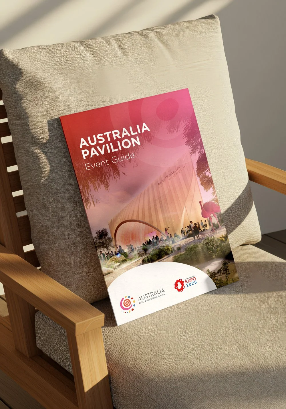 Australia Pavilion Event Guide Design
