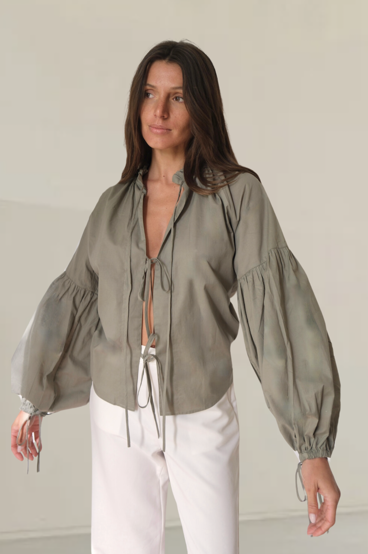 Mia Blouse | Sage