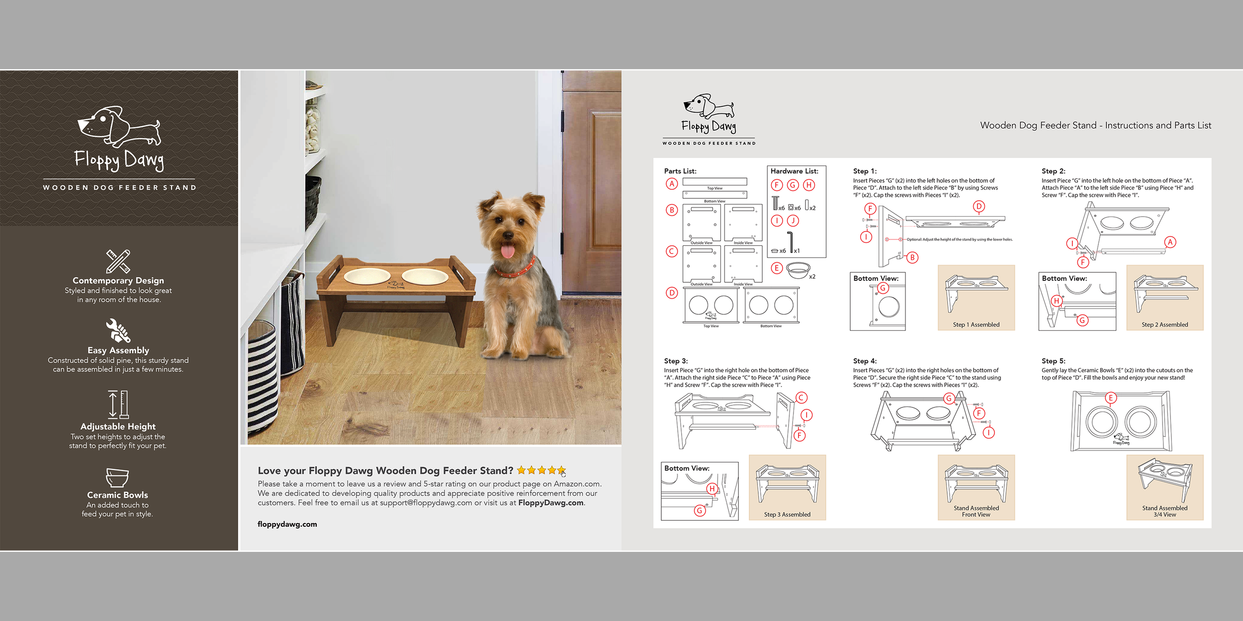 Floppy Dawg Pet Feeder