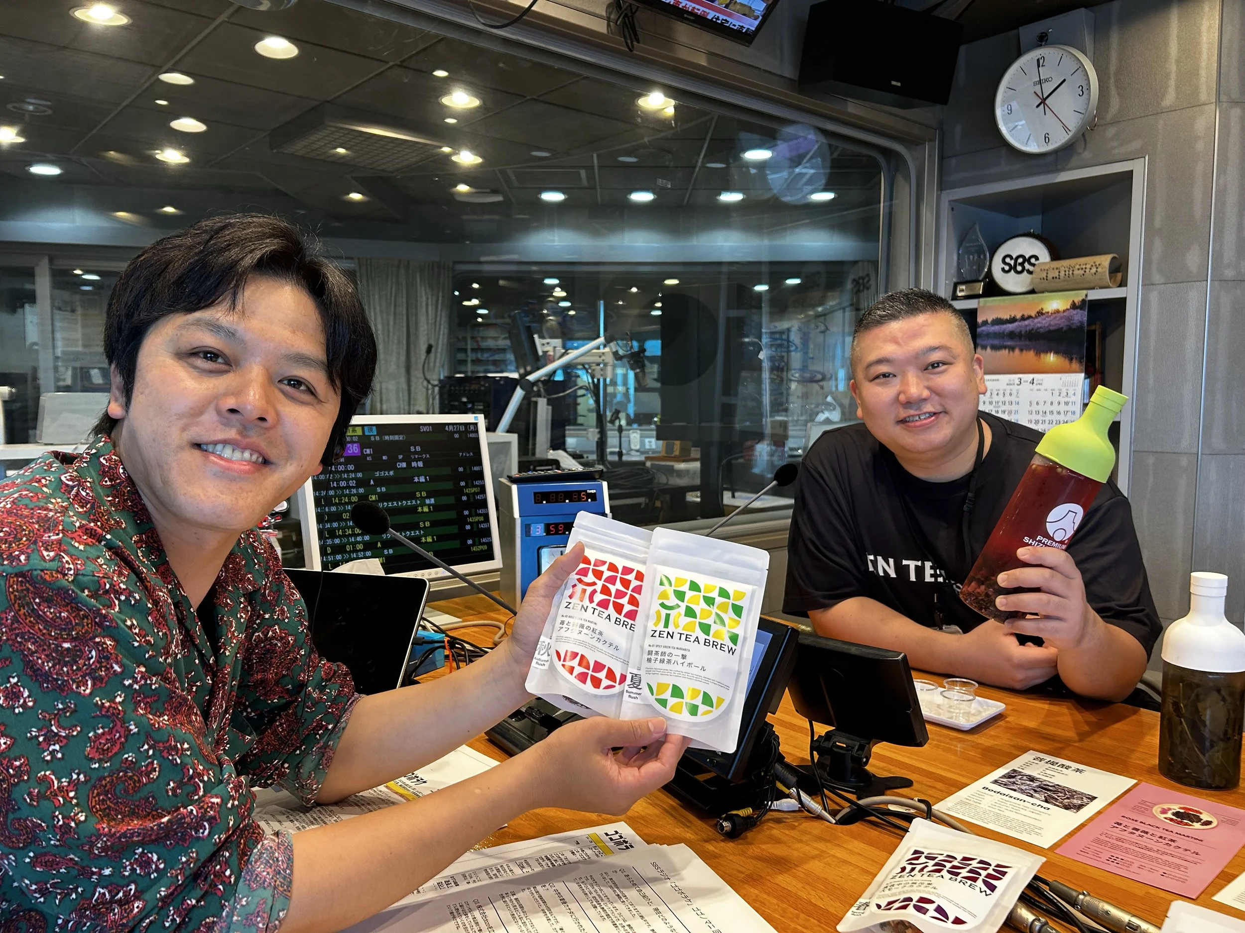 メディア出演｜SBSラジオ「ゴゴボラケ」に生出演しました【4/27放送】