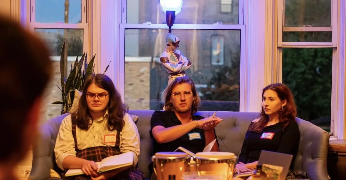 Stefan Roseen, the director of Nola, and I, at a meeting for the 2025 Inc. Ubator Cohort (photo by Brandii Champagne)