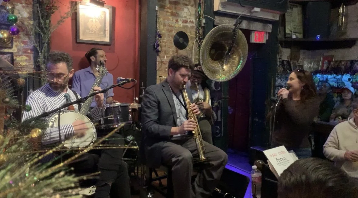 My featured performance of Put on a Happy Face at Fritzel's European Jazz Club on Bourbon Street in January of 2026