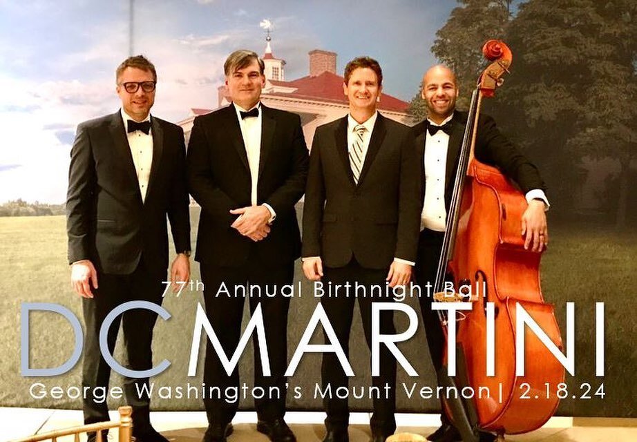 Grateful to be asked to play for the 77th annual Birthnight Supper and Ball at @mount_vernon.
