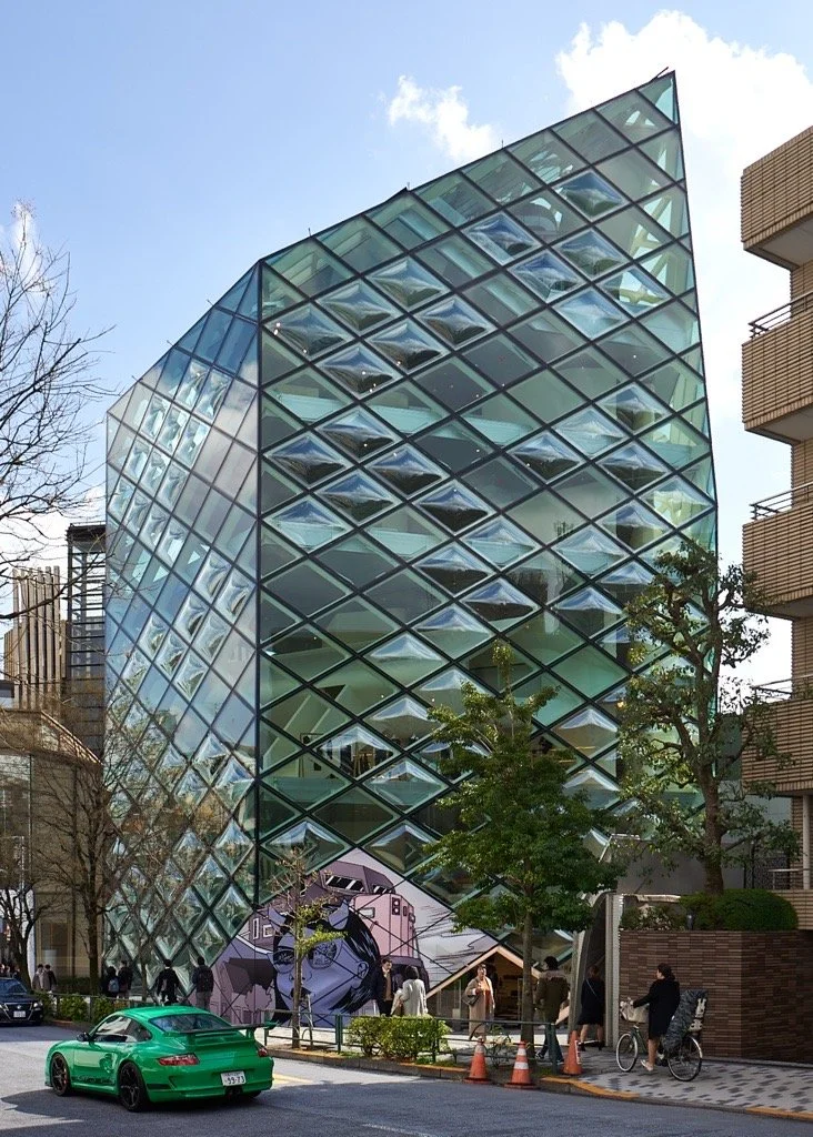 Prada store designed by Herzog & de Meuron. Photo by Peter Bennetts.