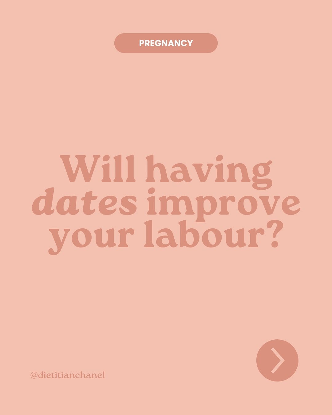 Wondering if dates can actually help with labour? 🍯🤰
 You&rsquo;re not alone&mdash;this is one of the most common questions I get in the third trimester!

Here&rsquo;s what the research says: 
Eating around 70&ndash;80g of dates daily from 37&ndash
