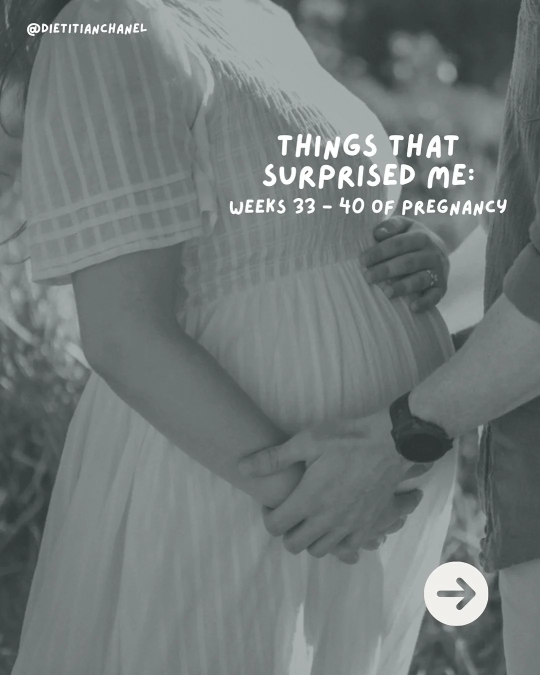 This post is rather delayed but that&rsquo;s the reality of having an unpredictable newborn - here are the things that surprise me in weeks 33-40 of pregnancy 🤰

From feeling like there&rsquo;s no room left for food, to the wild nesting urges, emoti
