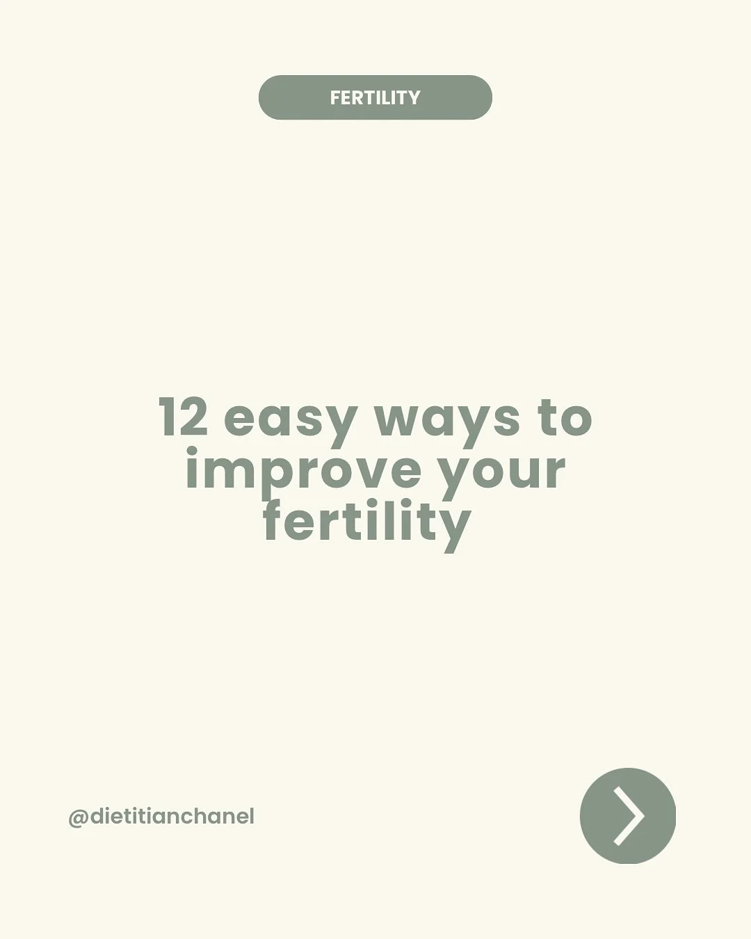 Looking to boost your fertility?

It&rsquo;s never too early to start preparing (though ideally, give yourself at least 3&ndash;6 months).

Here are 12 simple, practical ways you can begin making improvements today 💛

Save this post so you can come 