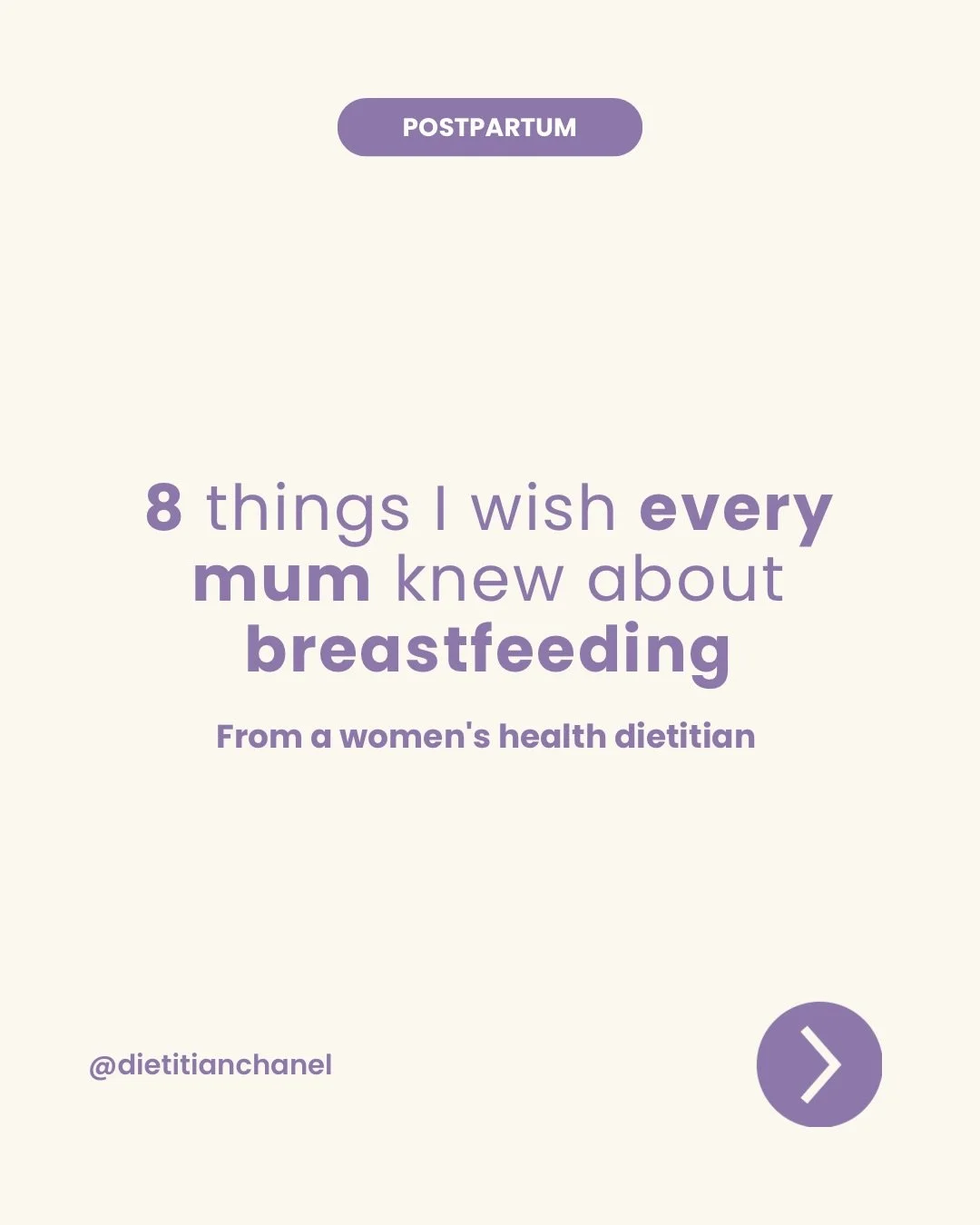 8 things I wish every mum knew about breastfeeding From a women&rsquo;s health dietitian  1. Breastfeeding increases your energy needs by ~500&ndash;750 calories per day. Making breastmilk requires a significant amount of energy and nutrients. It&rsq