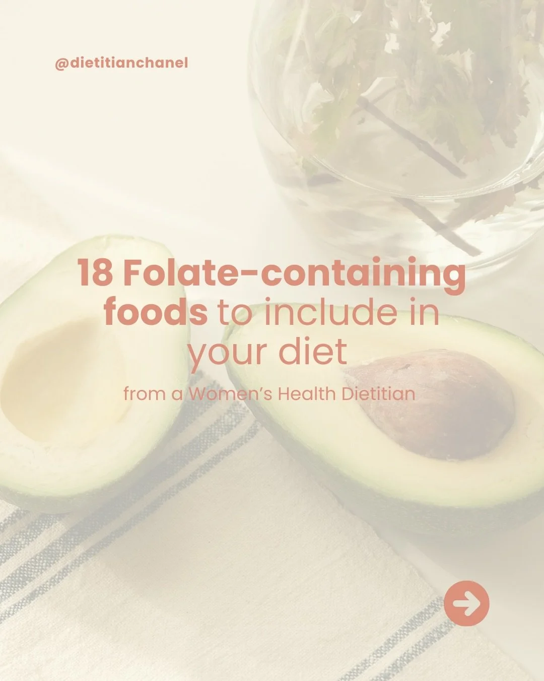18 Folate-containing foods to include in your diet

Folate is one of the most important nutrients to focus on before and during early pregnancy. This is because one of the first structures to develop in early pregnancy is the neural tube which later 