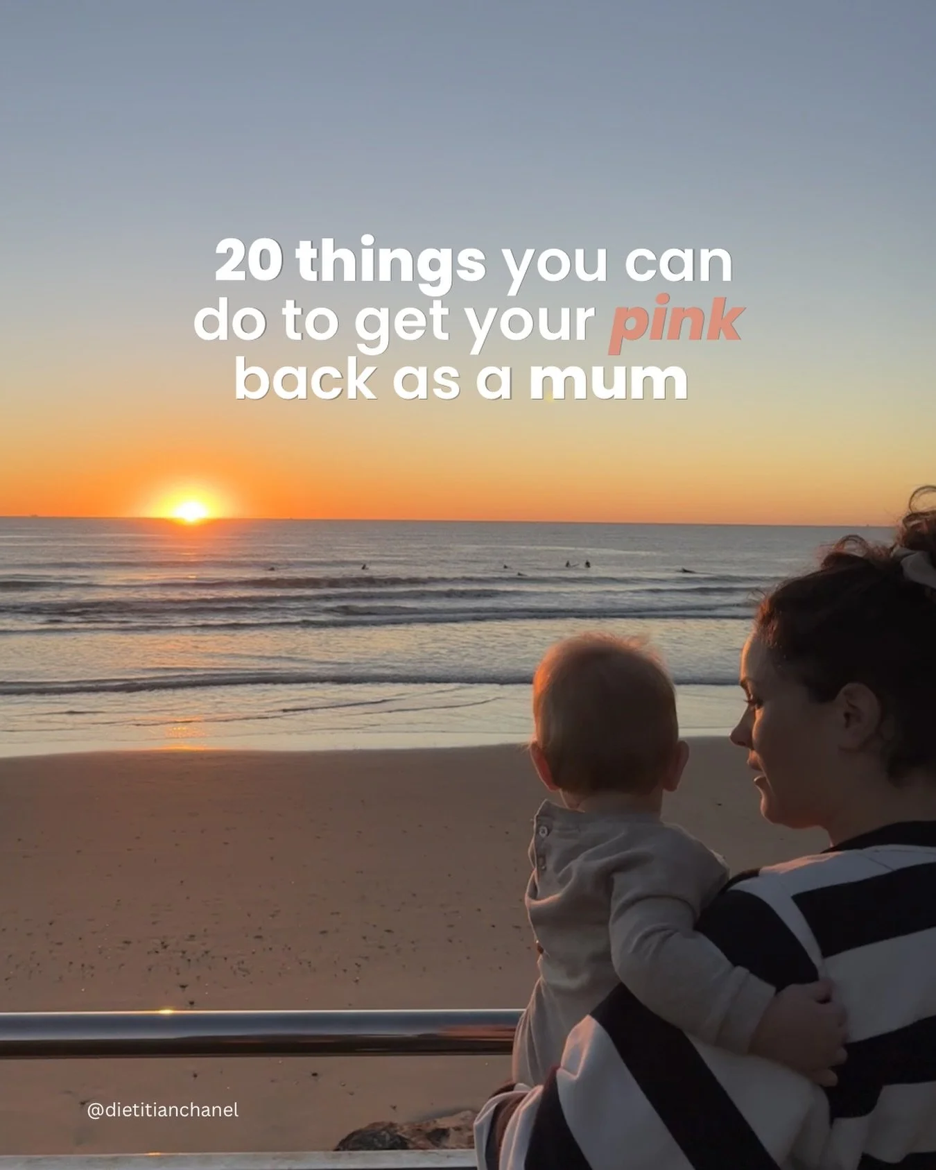 If you haven&rsquo;t already heard the saying, it&rsquo;s said that when Mumma flamingos give birth they lose their pink. I know that I have certainly felt that way since welcoming a baby into the world. 

So here is a list of 20 things you can do as