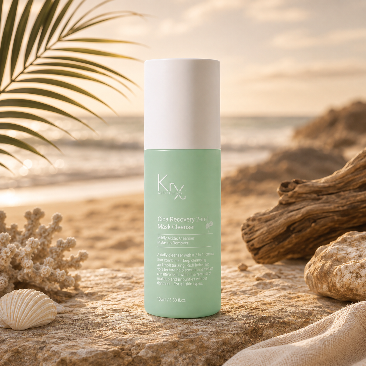 KrX Cica Recovery 2 in 1 Cleanser